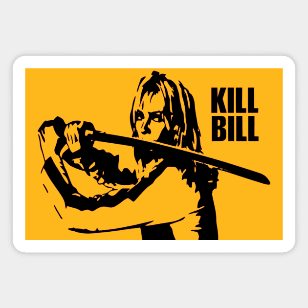 Kill Bill Beatrix The Bride Magnet by OtakuPapercraft